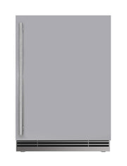 U-Line - 24"W. 51 Cu.Ft. Built-In Compact Refrigerator - Stainless Steel