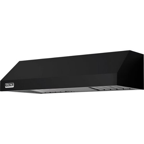 Viking - 36 inches - Externally Vented & Recirculating - Wall Range Hood - Cast Black