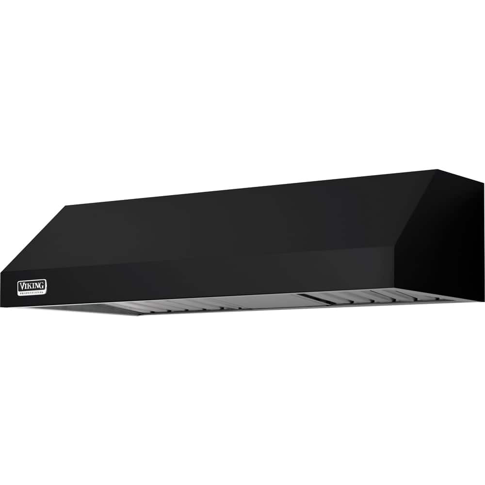 Viking - 36 inches - Externally Vented & Recirculating - Wall Range Hood - Cast Black