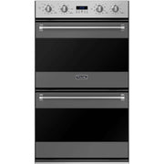 Viking - 3 Series 30" Built-In Double Electric Convection Wall Oven - Damascus Gray