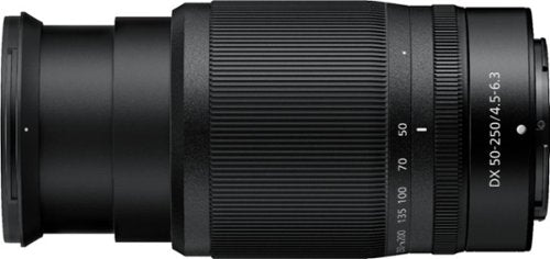 Nikon - NIKKOR Z DX 50-250mm f/4.5-6.3 VR Telephoto Zoom Lens for Z Series Mirrorless Cameras - Black