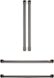 Handle Kit for Select Café French Door Refrigerators - Brushed Black
