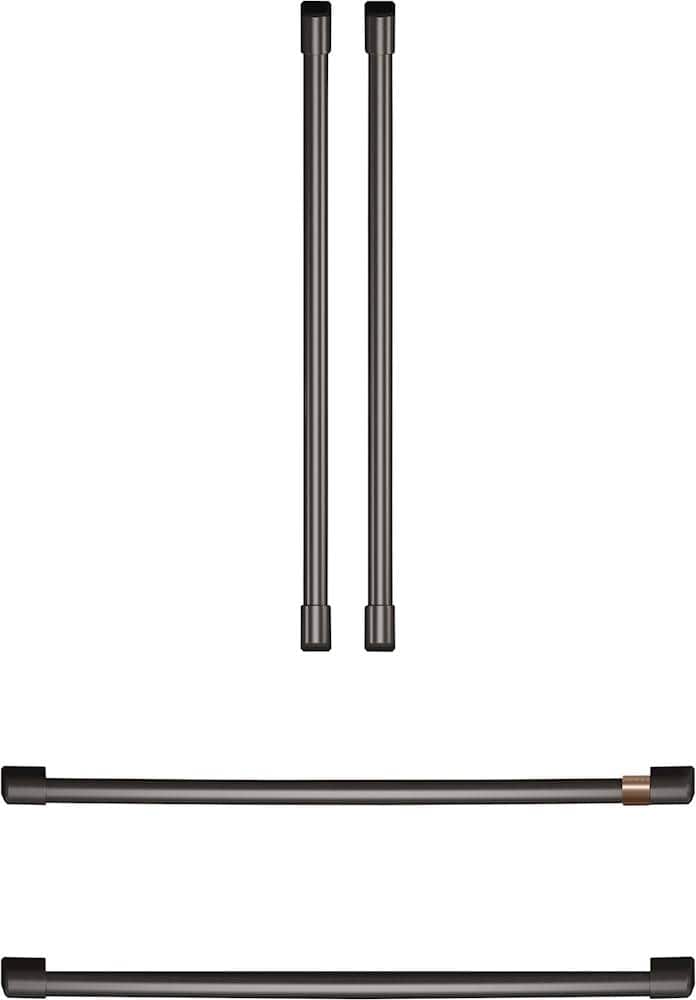 Handle Kit for Select Café French Door Refrigerators - Brushed Black