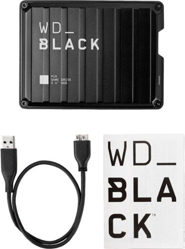 WD - P10 5TB External USB 3.2 Gen 1 Portable Hard Drive - Black