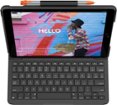 Logitech - Slim Folio Keyboard Folio for Apple iPad (7th, 8th & 9th Generation) - Graphite