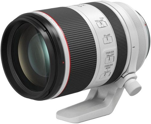 Canon - RF70-200mm F2.8L IS USM Telephoto Zoom Lens for EOS R-Series Cameras - White