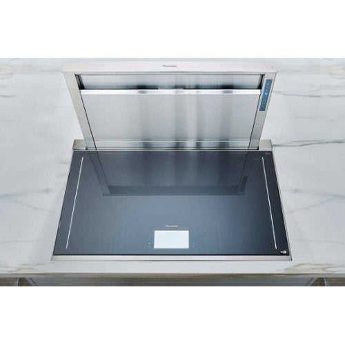 Thermador Masterpiece - 36 inches - Convertible & Recirculating - Telescopic Downdraft Range Hood - Stainless Steel