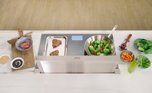 Thermador Masterpiece - 36 inches - Convertible & Recirculating - Telescopic Downdraft Range Hood - Stainless Steel