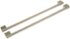 Monogram - Statement Collection Handle Kit for Select Side-by-Side Refrigerators - Silver