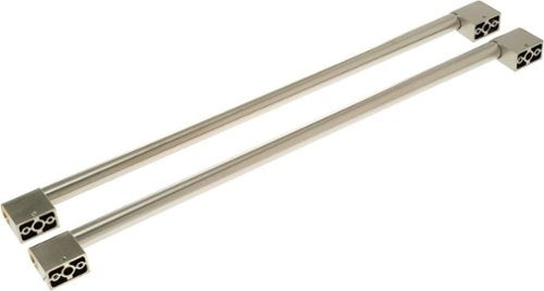 Monogram - Statement Collection Handle Kit for Select Side-by-Side Refrigerators - Silver