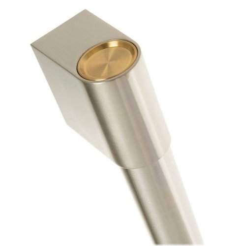 Monogram - Statement Collection Handle Kit for Select Side-by-Side Refrigerators - Silver