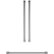 Monogram - Statement Collection Handle Kit for Select French Door Refrigerators - Silver