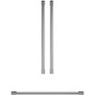 Monogram - Statement Collection Handle Kit for Select French Door Refrigerators - Silver