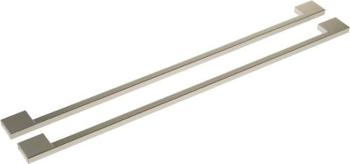 Monogram - Minimalist Collection Handle Kit for Select Side-by-Side Refrigerators - Silver
