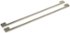 Monogram - Minimalist Collection Handle Kit for Select Side-by-Side Refrigerators - Silver