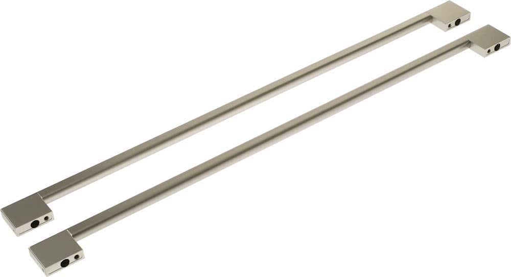 Monogram - Minimalist Collection Handle Kit for Select Side-by-Side Refrigerators - Silver