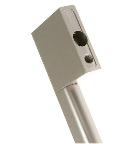 Monogram - Minimalist Collection Handle Kit for Select Side-by-Side Refrigerators - Silver