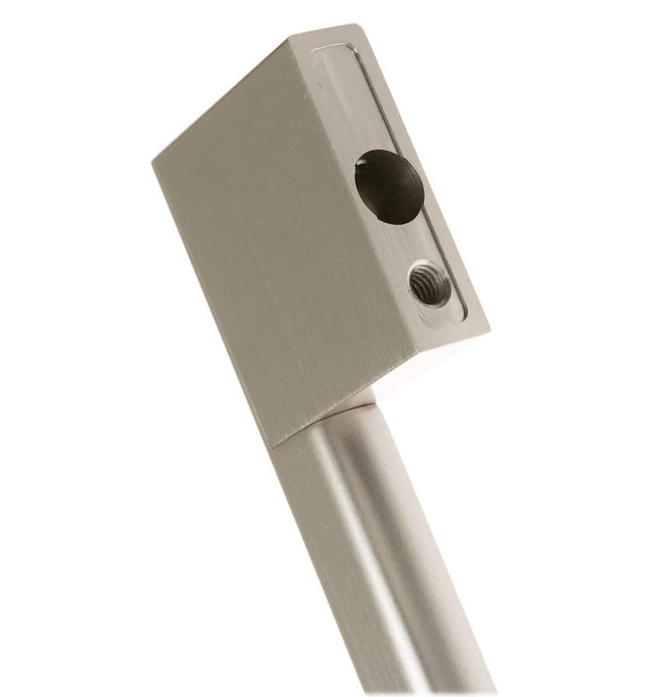 Monogram - Minimalist Collection Handle Kit for Select Side-by-Side Refrigerators - Silver