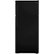 GE - 28 in. Wide 17.5 Cu. Ft. Top-Freezer Refrigerator with Edge-to-Edge Glass Shelves - Black