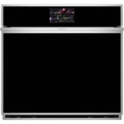 Monogram - 30" Built-In Single Electric Convection Wall Oven with Precision Cooking and LCD Controls - Stainless Steel