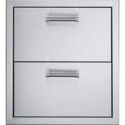 Viking - 19" Double Drawers - Stainless Steel