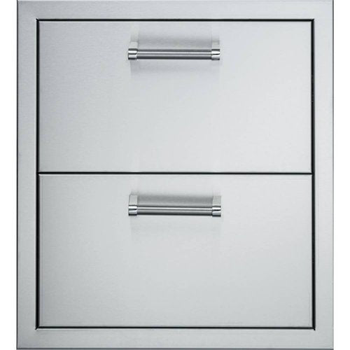 Viking - 19" Double Drawers - Stainless Steel