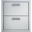 Viking - 19" Double Drawers - Stainless Steel