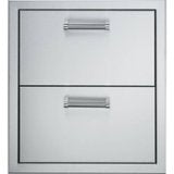 Viking - 19" Double Drawers - Stainless Steel