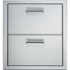 Viking - 19" Double Drawers - Stainless Steel