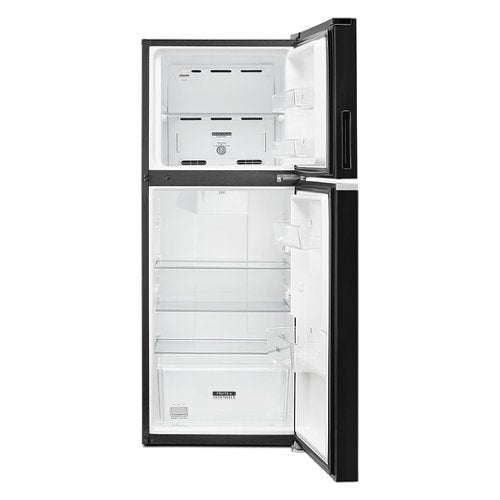 Whirlpool - 24 in. Wide 11.6 cu. ft. Top-Freezer Counter-Depth Refrigerator - Black
