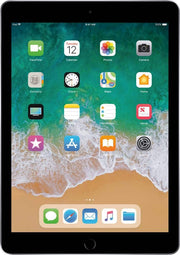 Apple - Certified Refurbished iPad (5th Generation) (2017) Wi-Fi + Cellular - 32GB (Unlocked) - Gray