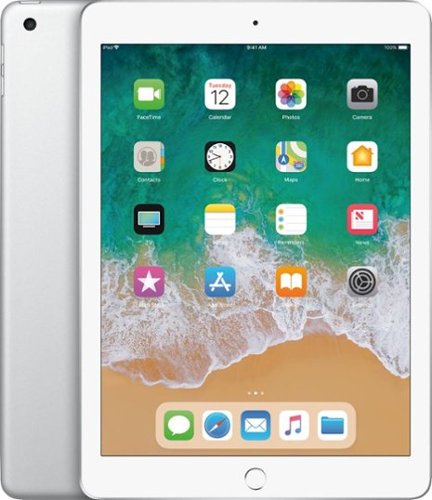Apple - Certified Refurbished iPad (5th Generation) (2017) Wi-Fi - 32GB - Silver
