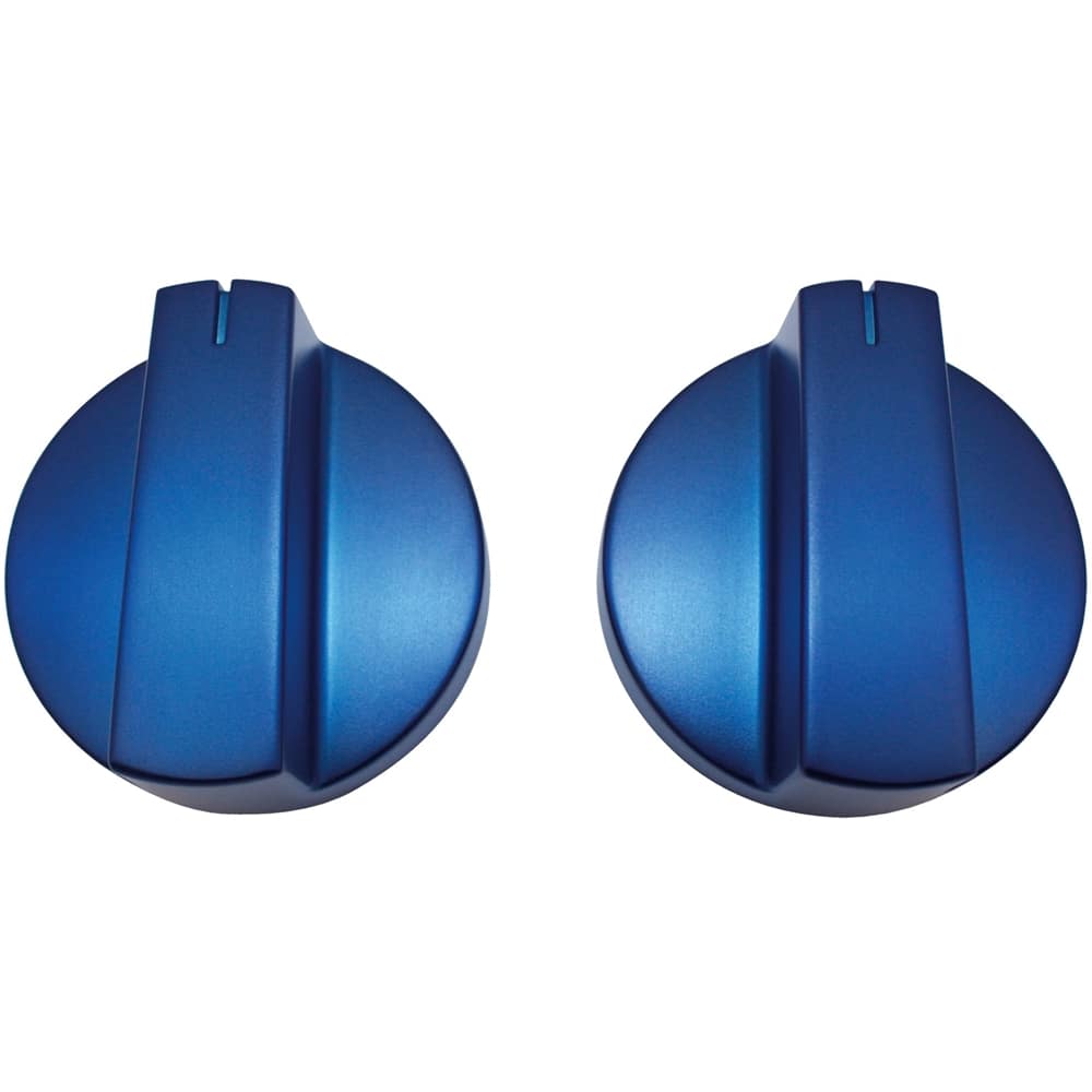 Control Knob Kit for Select Thermador Masterpiece Pedestal Burner Gas Cooktops - Metallic Blue