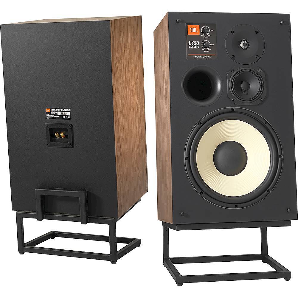 JBL - JBLJS120 Speaker Stands, Pair - Black