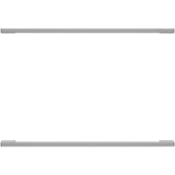 Monogram - Minimalist Collection Handle Kit for Select Undercounter Refrigerators - Silver