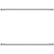 Monogram - Minimalist Collection Handle Kit for Select Undercounter Refrigerators - Silver