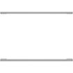Monogram - Minimalist Collection Handle Kit for Select Undercounter Refrigerators - Silver