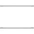 Monogram - Minimalist Collection Handle Kit for Select Undercounter Refrigerators - Silver