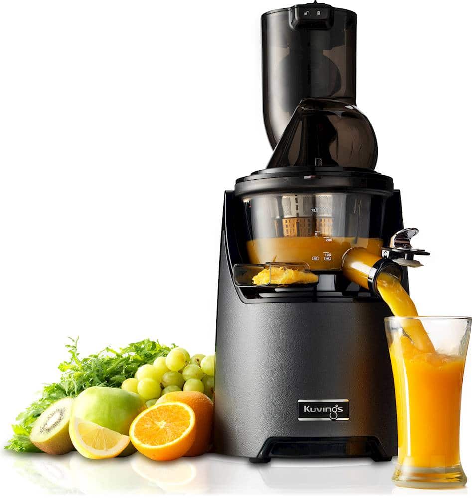 Kuvings - Evolution Whole Slow Masticating Juicer - Gun Metal