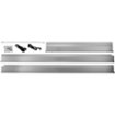 Monogram - 48" Trim Kit for Dual Installed Columns in 24" Deep Cabinets - Stainless Steel