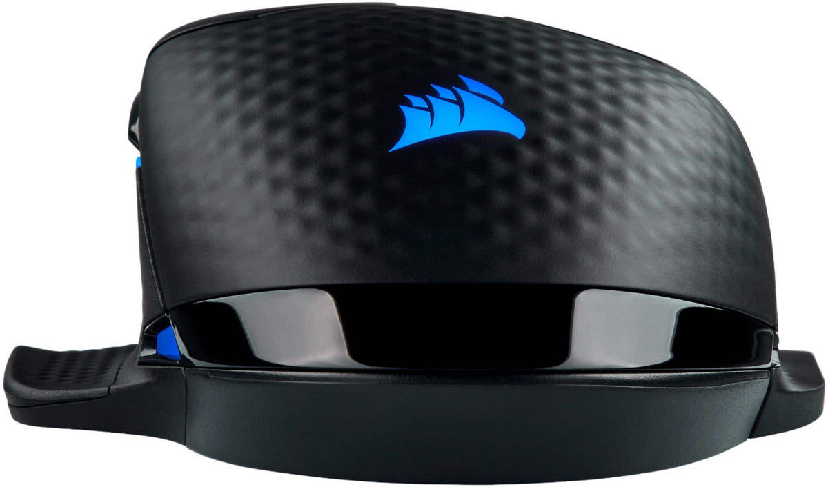 CORSAIR - DARK CORE RGB PRO Wireless FPS/MOBA/MMO Optical Gaming Mouse with Slipstream Technology - Wireless - Black