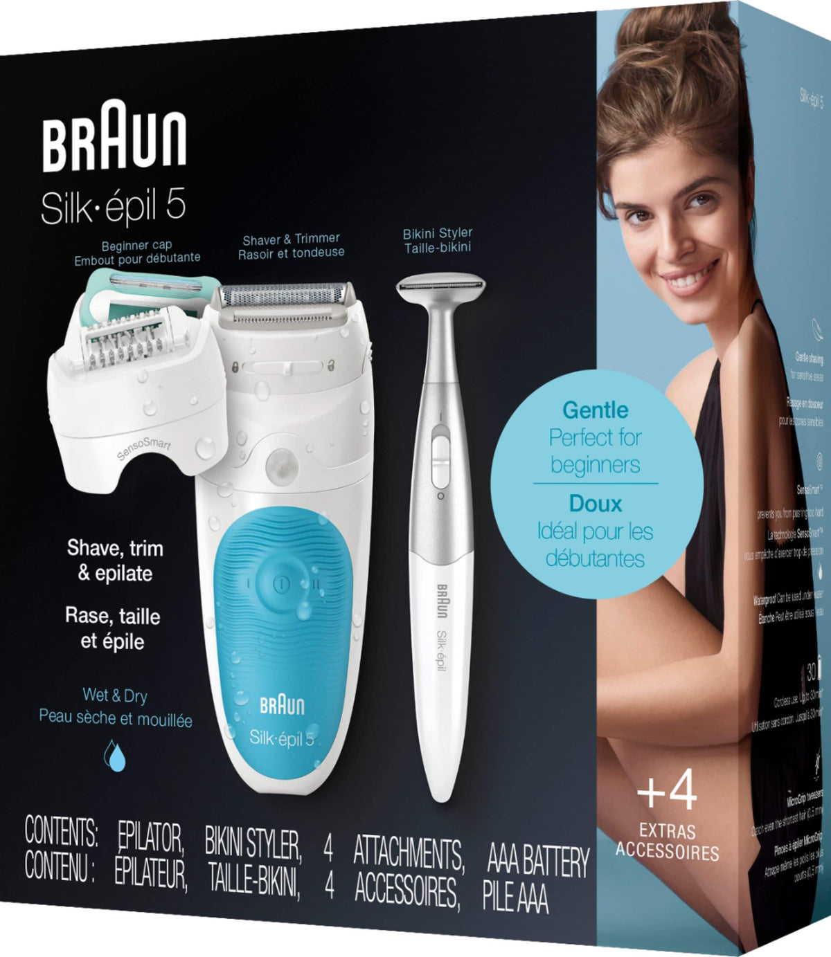 Braun - Silk-épil 5 Epilator - White/Blue