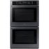 Samsung - 30" Built-In Double Wall Oven with WiFi - Black Stainless Steel