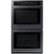 Samsung - 30" Built-In Double Wall Oven with WiFi - Black Stainless Steel