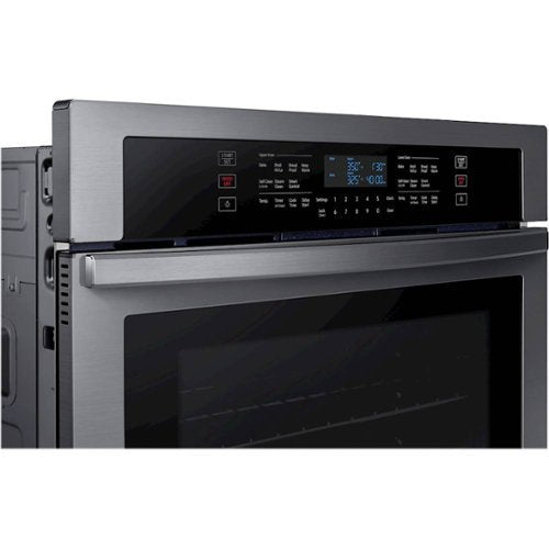 Samsung - 30" Built-In Double Wall Oven with WiFi - Black Stainless Steel