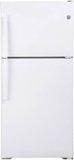 GE - 30 in. Wide 19.2 Cu. Ft. Top-Freezer Refrigerator with Interior LED Lighting - White