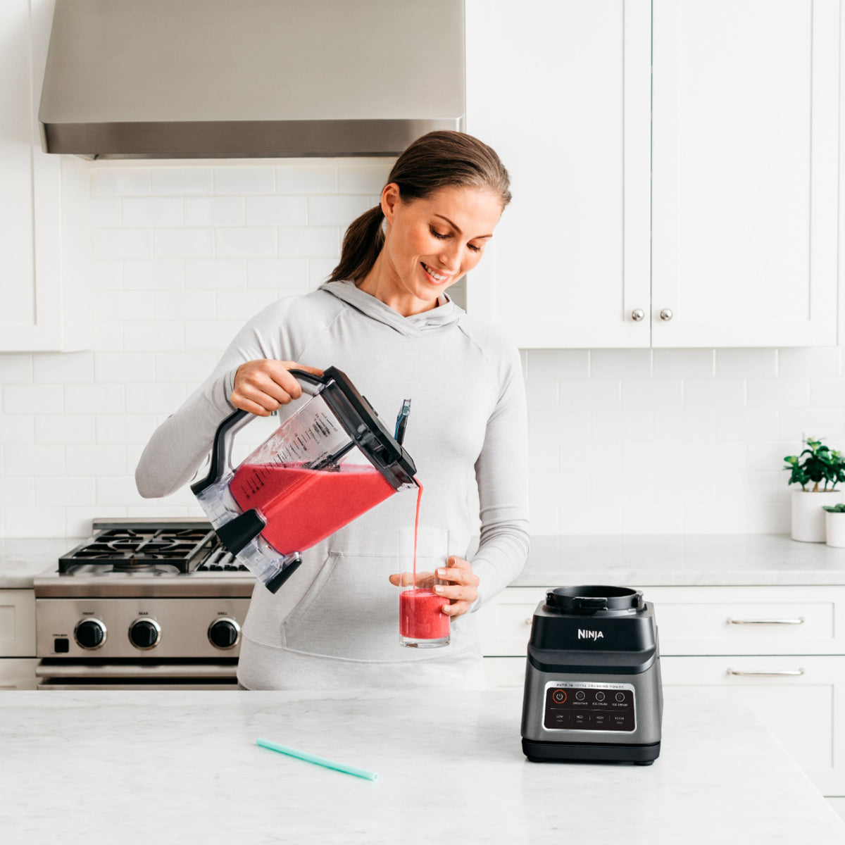 Ninja - Professional Plus Blender with Auto-iQ - Gray