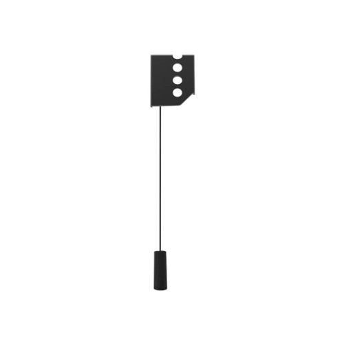 Kanto - Fixed TV Wall Mount for Most 32" - 90" TVs - Black