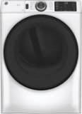 GE - 7.8 Cu. Ft. Stackable Smart 10-Cycle Electric Dryer - White