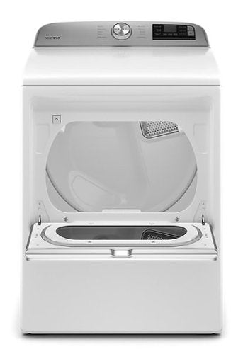 Maytag - 7.4 Cu. Ft. Smart Electric Dryer with Extra Power Button - White